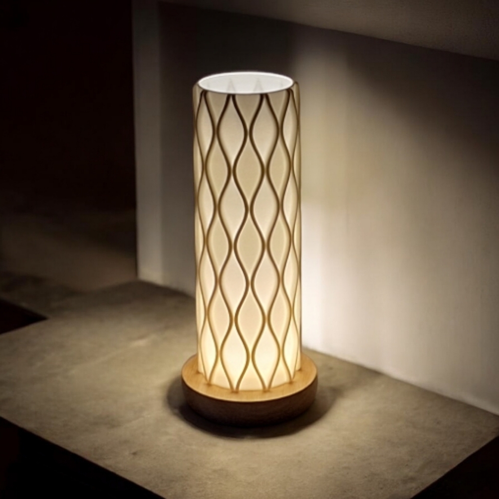 THE RIPPLE! Homemade! LED lamp! - Picture 3 of 5